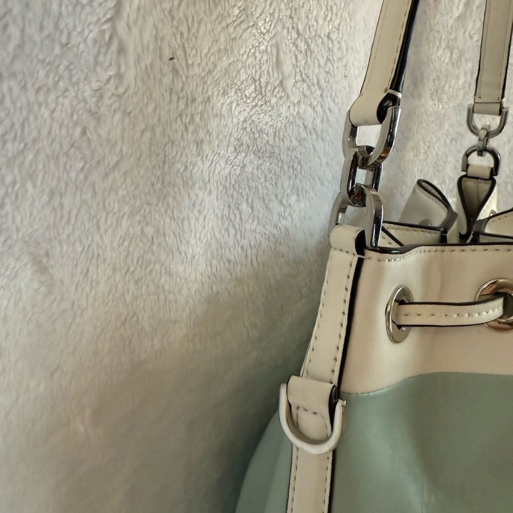Michael Kors Dottie Color Block Bucket Bag - Picture 6 of 14